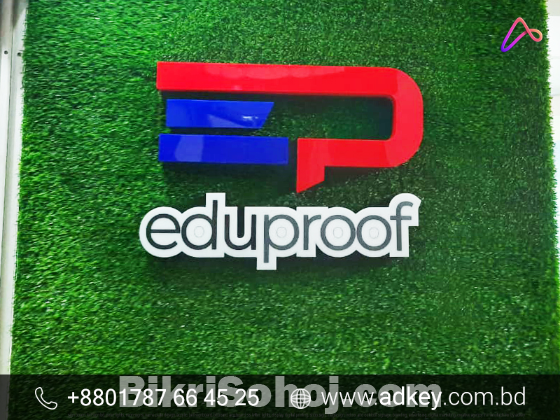 Sign Board  LED Acrylic Letter Advertising in Dhaka